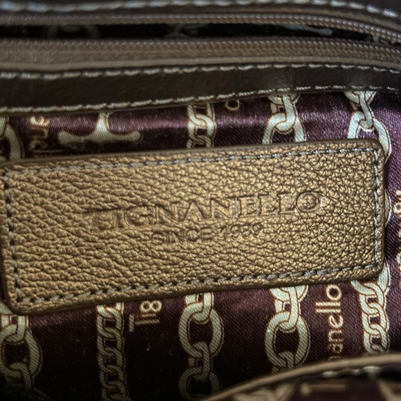 Tignanello Bronze Handbag - Picture 7 of 8